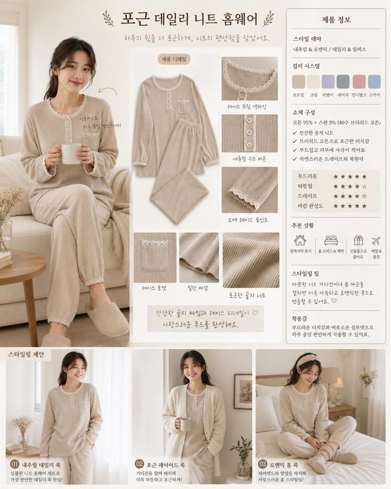 제안보드 · 홈웨어